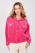  Corduroy jacket model 224983 Rue Paris 